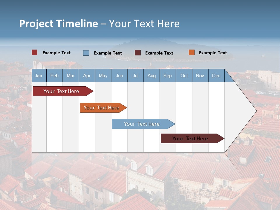Dubrovnik Old City PowerPoint Template