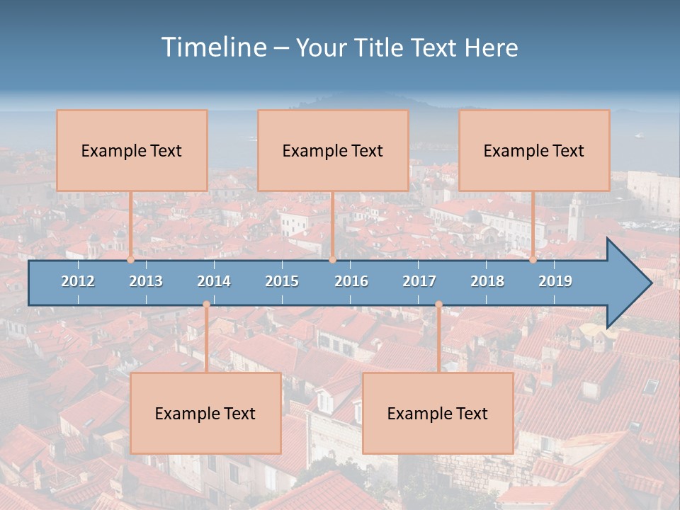 Dubrovnik Old City PowerPoint Template