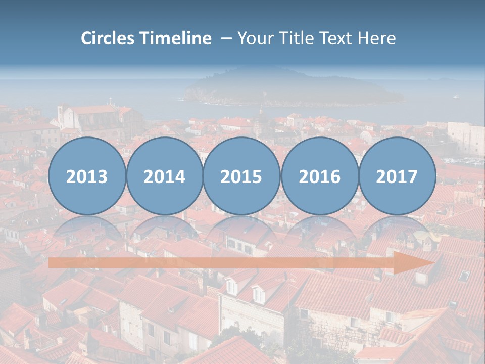 Dubrovnik Old City PowerPoint Template