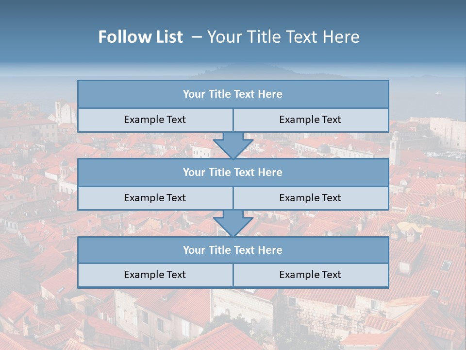 Dubrovnik Old City PowerPoint Template