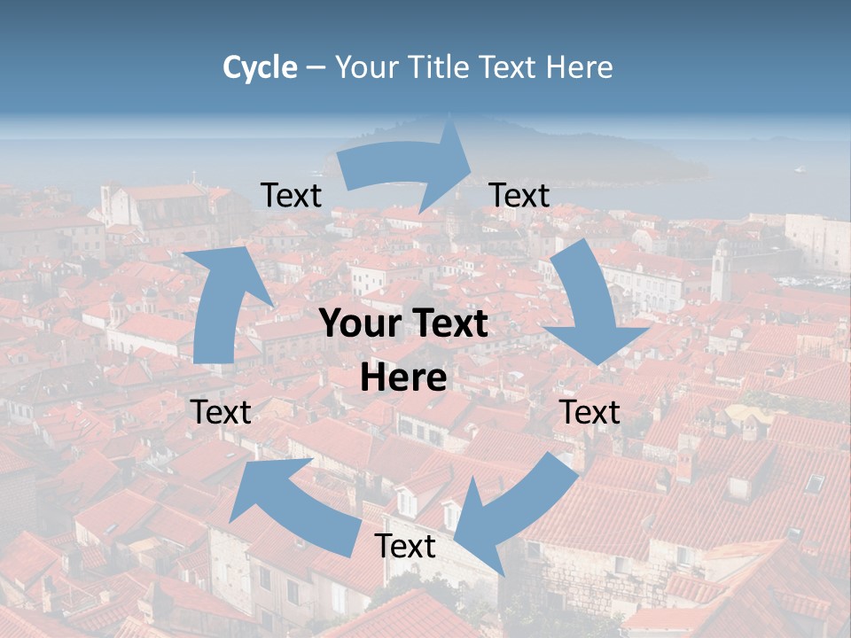 Dubrovnik Old City PowerPoint Template