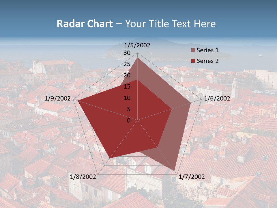 Dubrovnik Old City PowerPoint Template