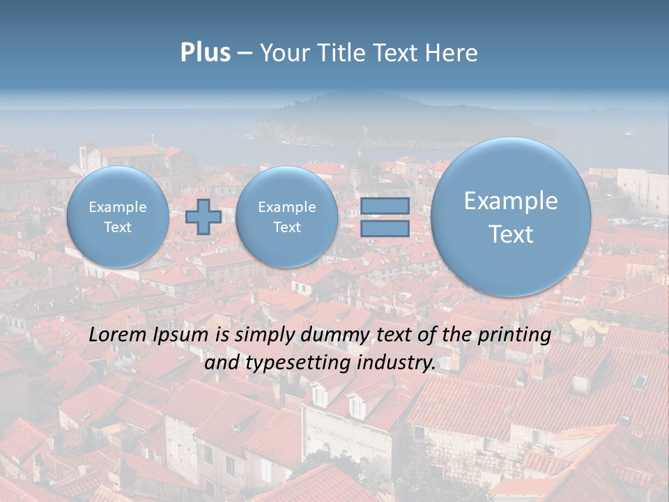 Dubrovnik Old City PowerPoint Template