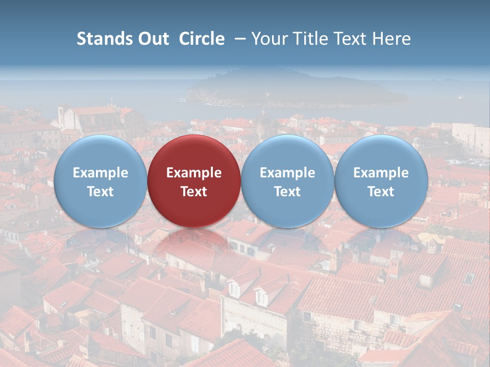 Dubrovnik Old City PowerPoint Template