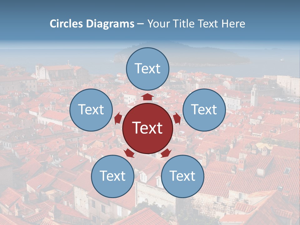 Dubrovnik Old City PowerPoint Template