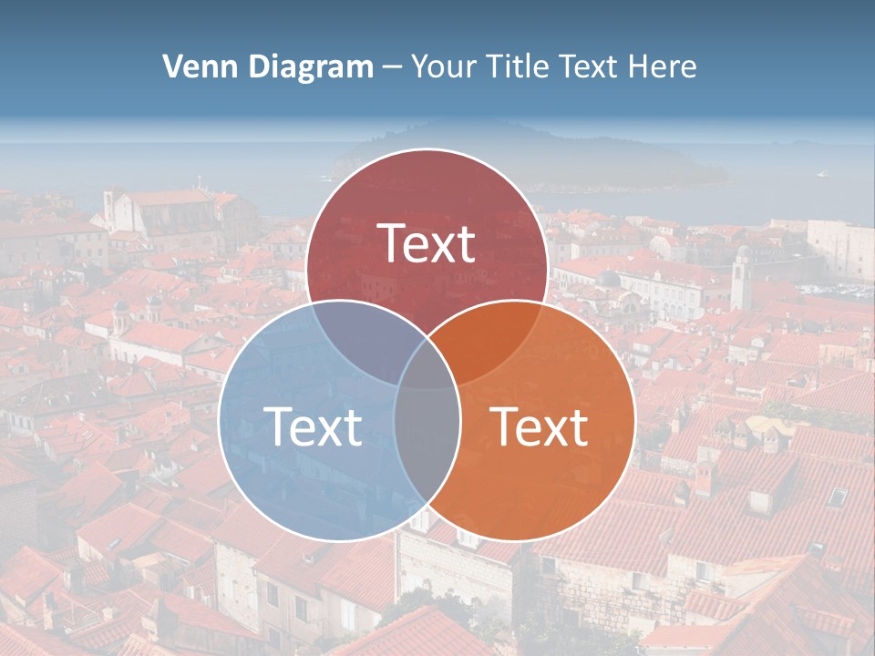 Dubrovnik Old City PowerPoint Template