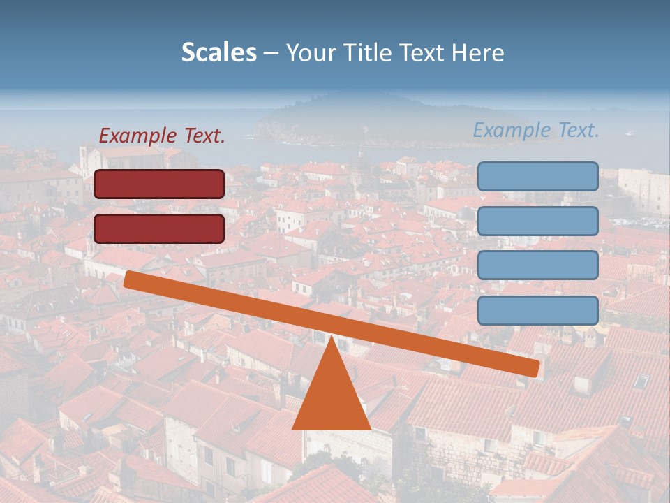 Dubrovnik Old City PowerPoint Template