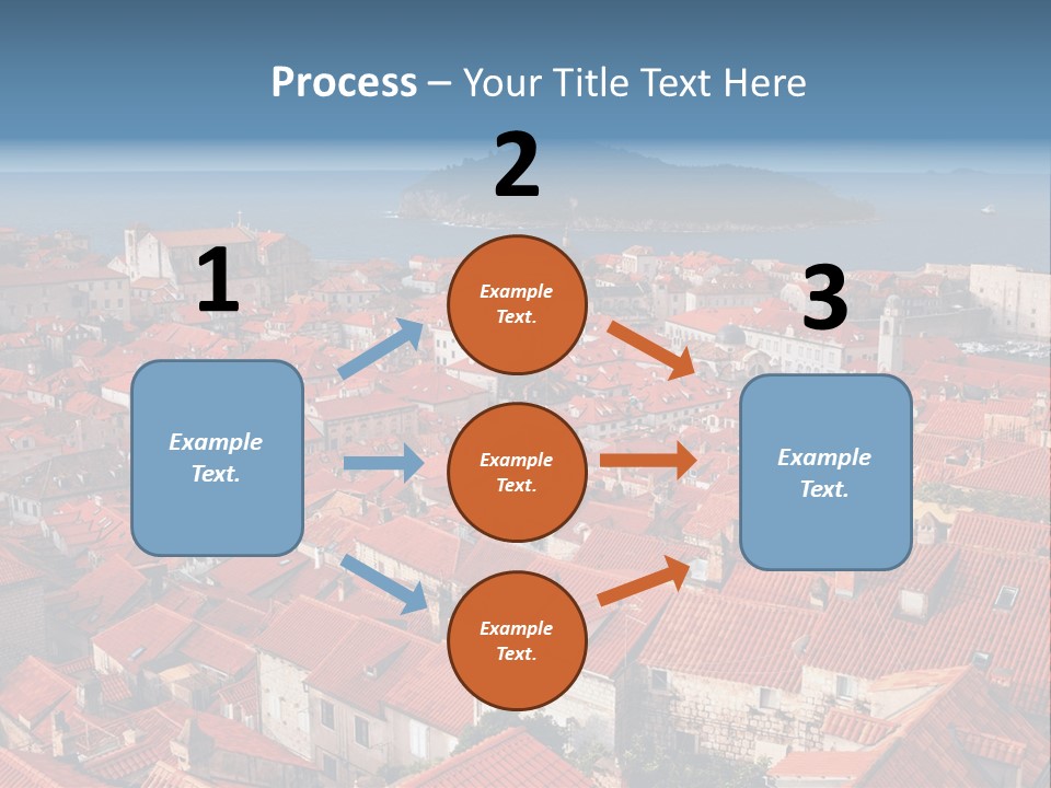 Dubrovnik Old City PowerPoint Template