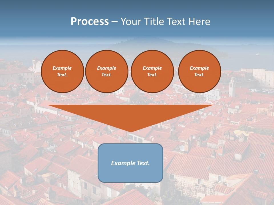 Dubrovnik Old City PowerPoint Template