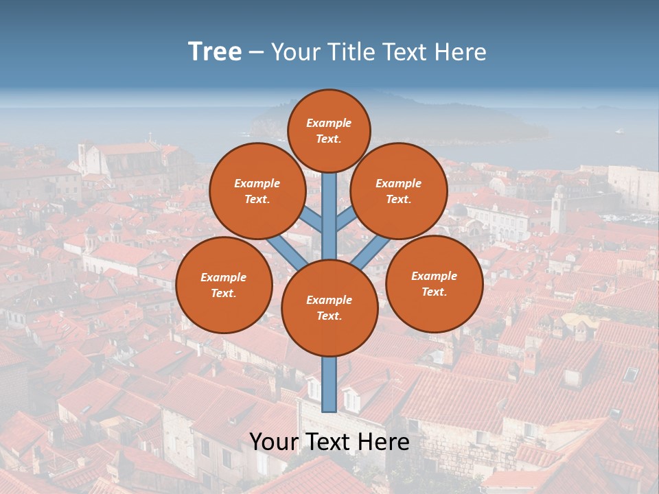Dubrovnik Old City PowerPoint Template