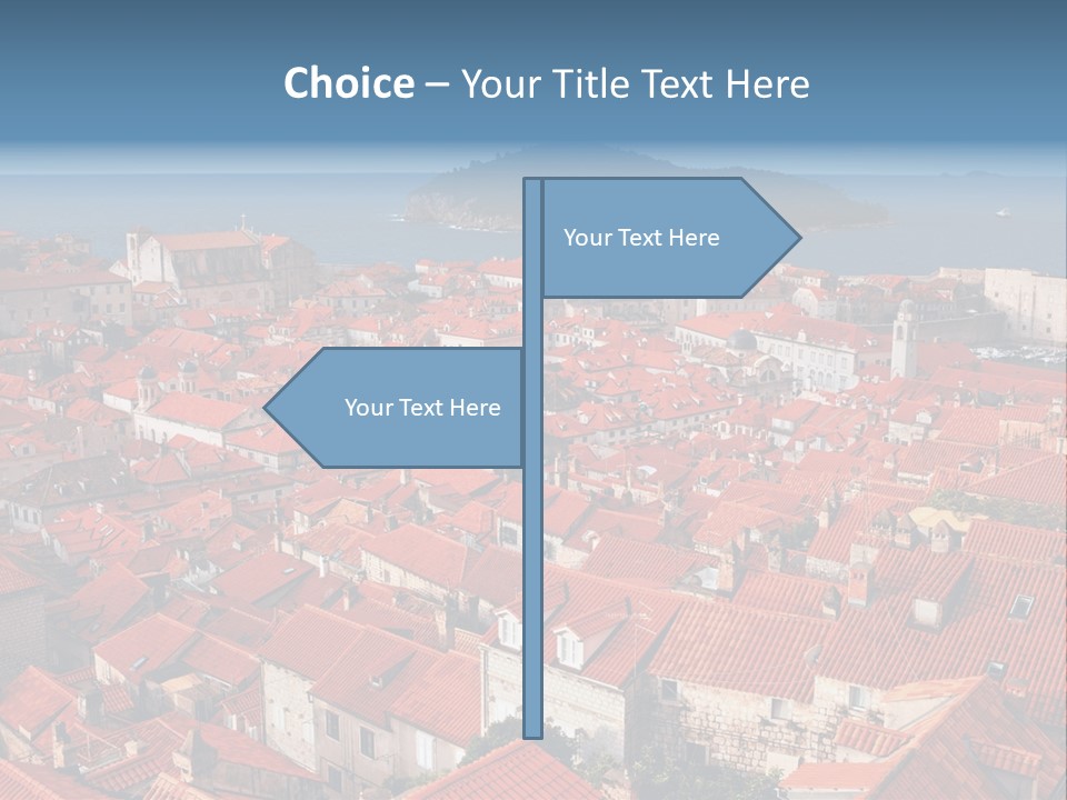 Dubrovnik Old City PowerPoint Template