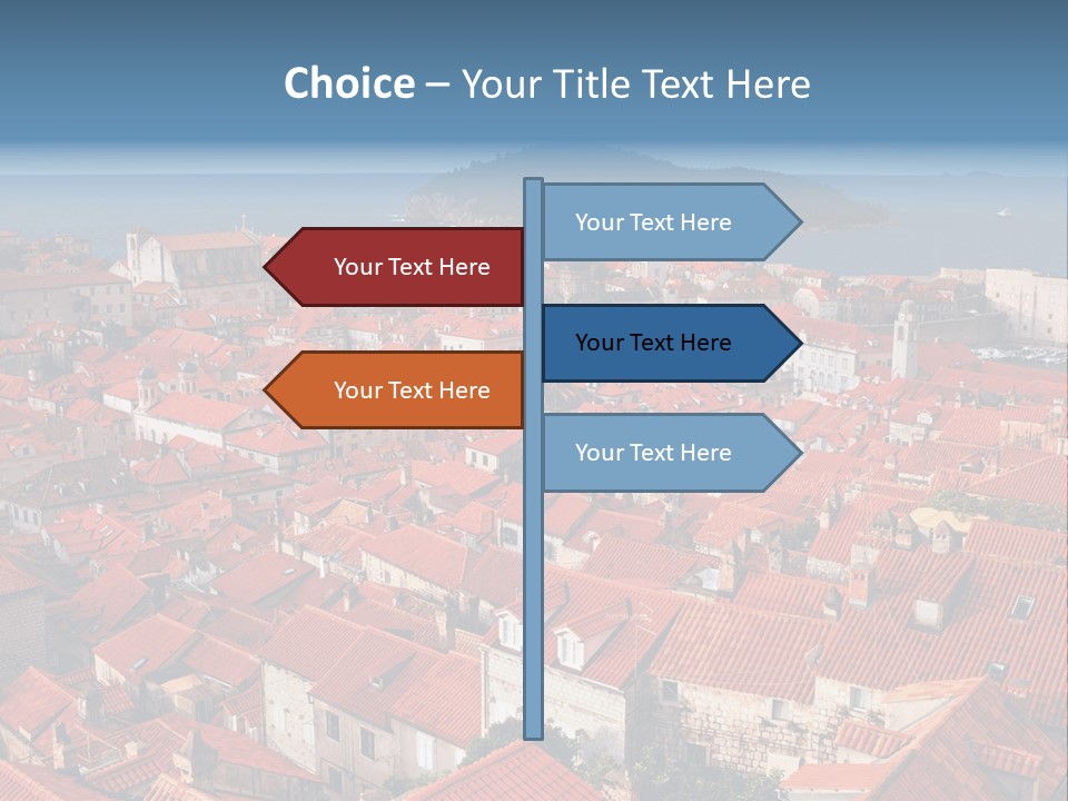 Dubrovnik Old City PowerPoint Template