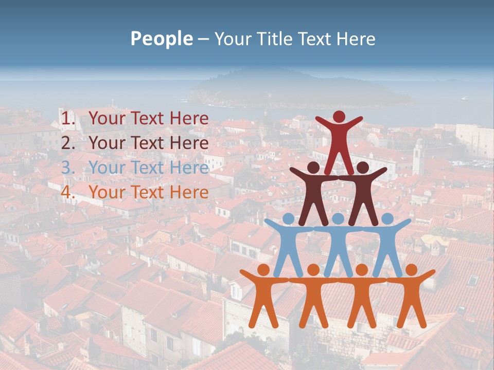 Dubrovnik Old City PowerPoint Template