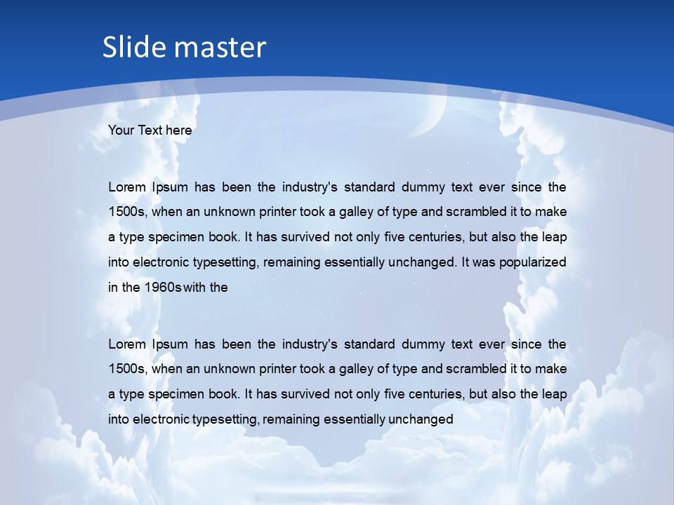 Throat Chakra PowerPoint Template