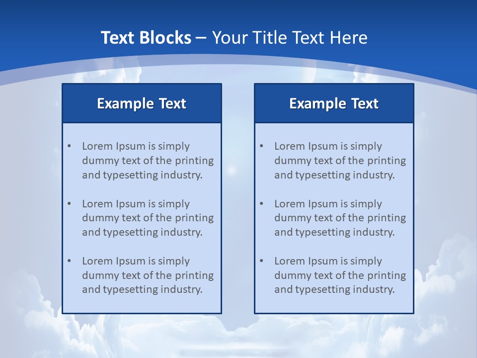 Throat Chakra PowerPoint Template