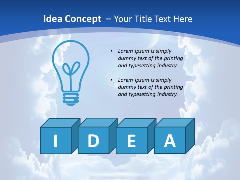 Throat Chakra PowerPoint Template