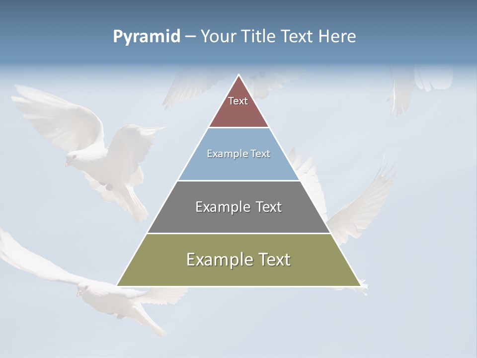 White Doves PowerPoint Template