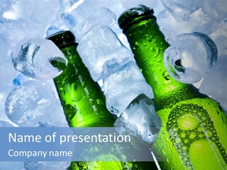 Ice Beer PowerPoint Template