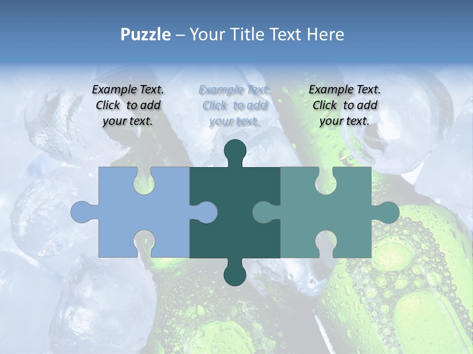 Ice Beer PowerPoint Template