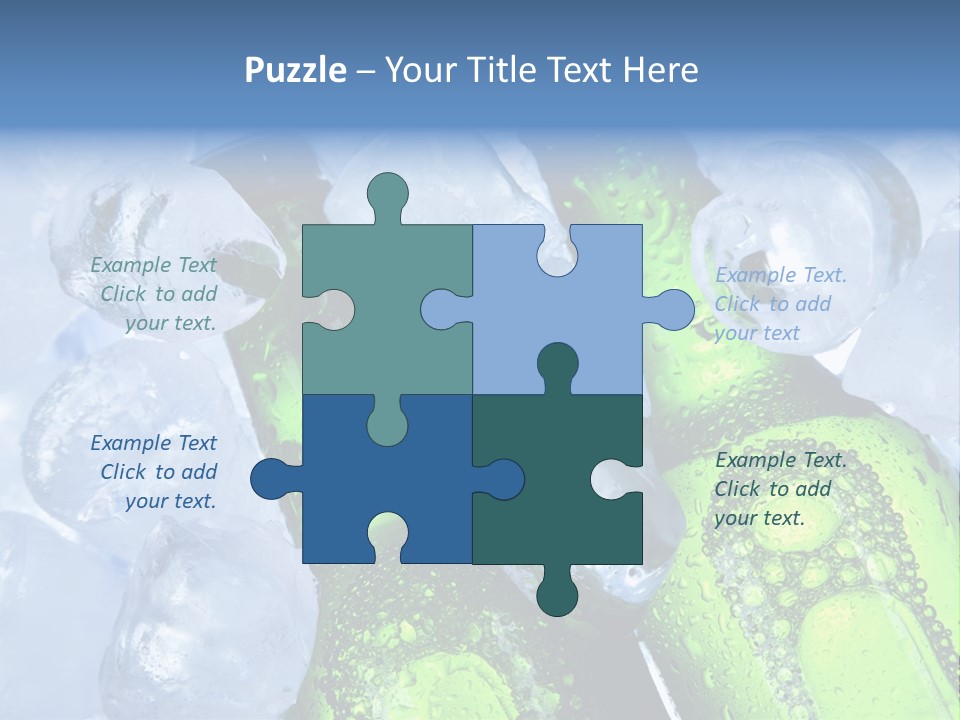 Ice Beer PowerPoint Template