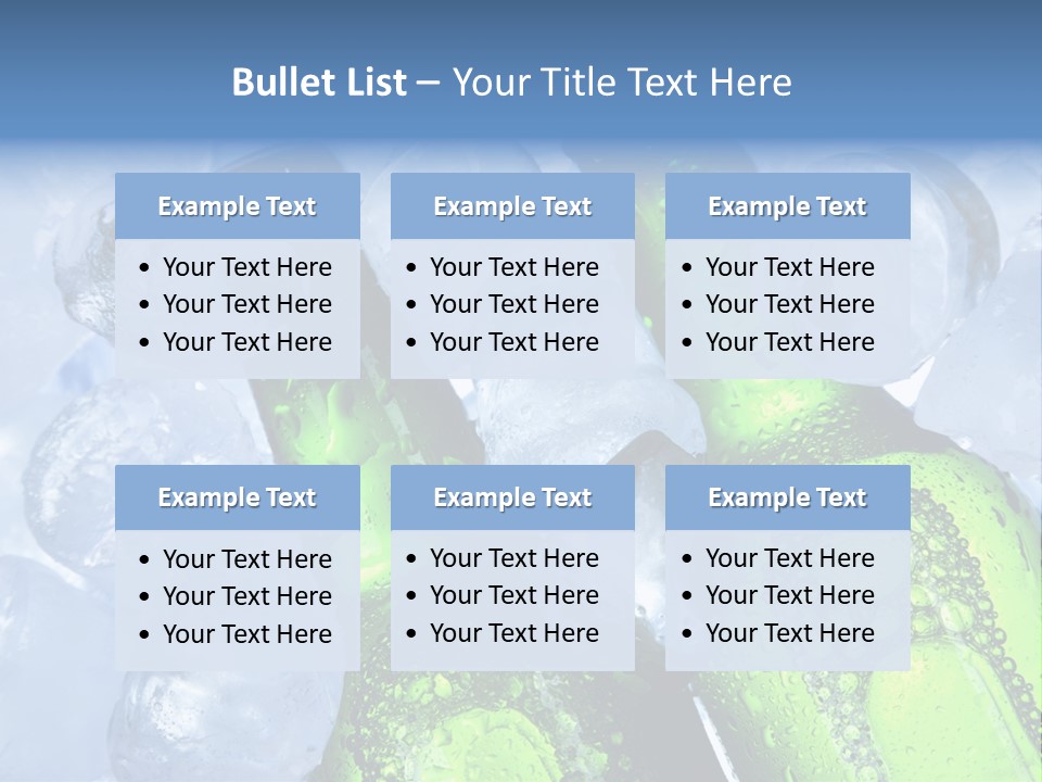 Ice Beer PowerPoint Template