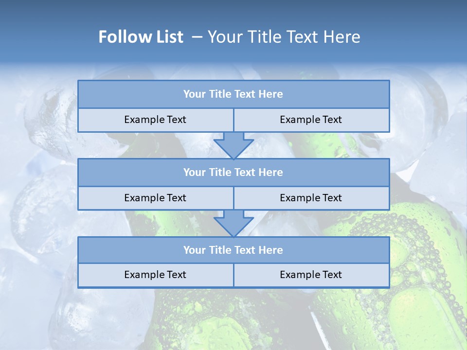Ice Beer PowerPoint Template