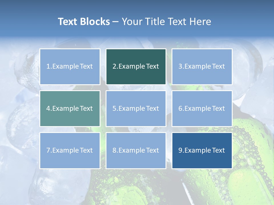 Ice Beer PowerPoint Template