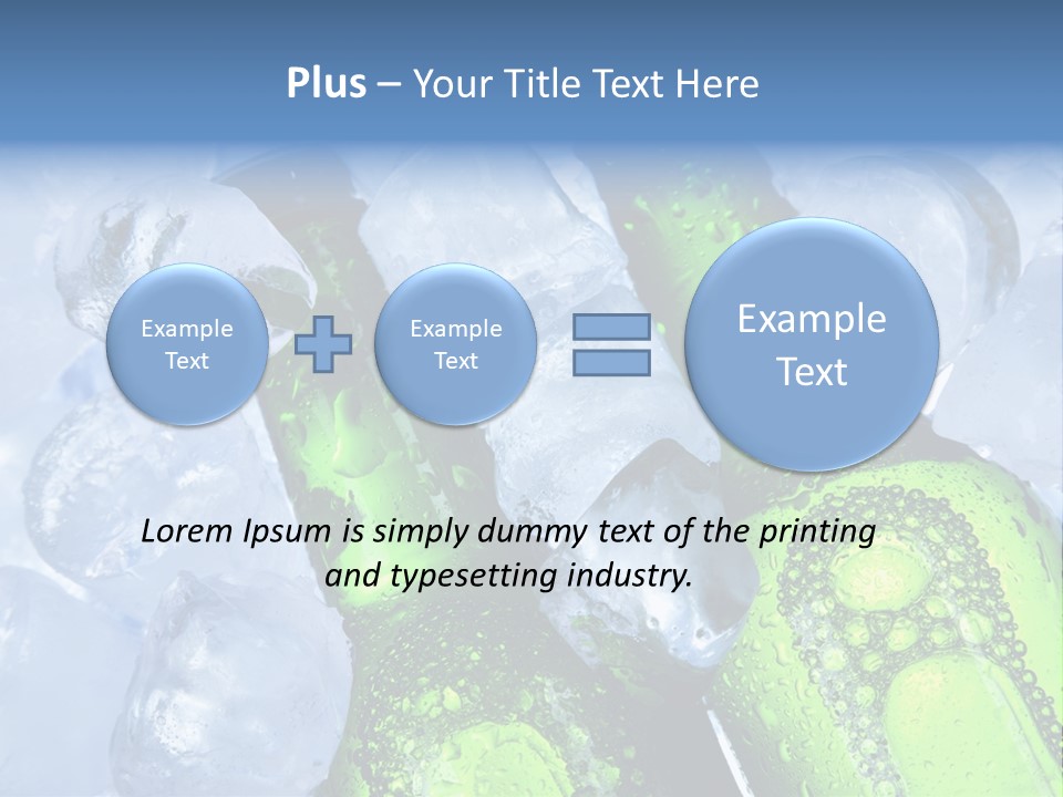 Ice Beer PowerPoint Template