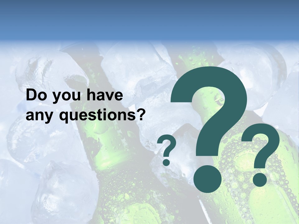 Ice Beer PowerPoint Template