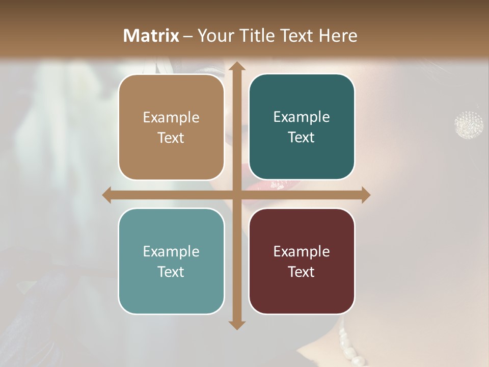 Retro Woman PowerPoint Template