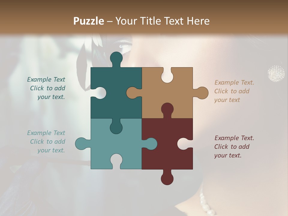 Retro Woman PowerPoint Template