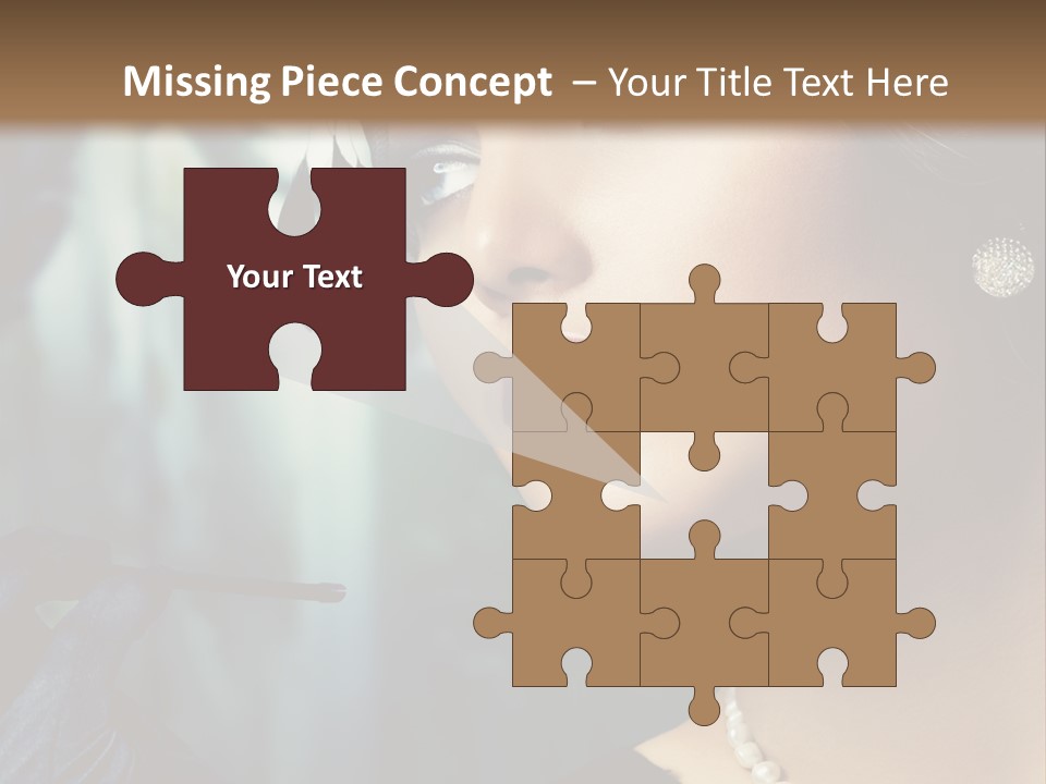 Retro Woman PowerPoint Template