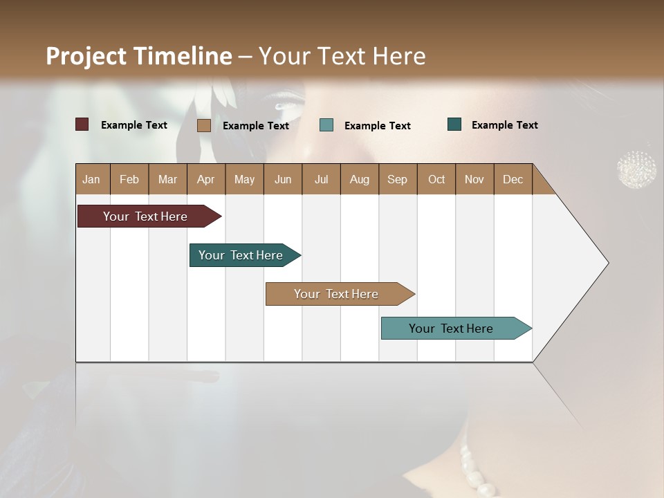 Retro Woman PowerPoint Template