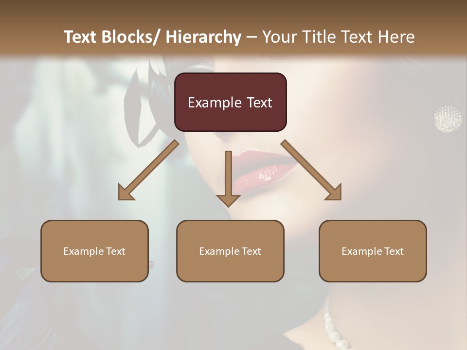 Retro Woman PowerPoint Template