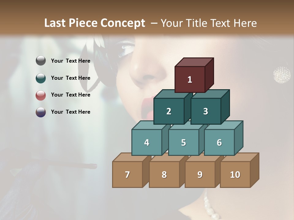 Retro Woman PowerPoint Template