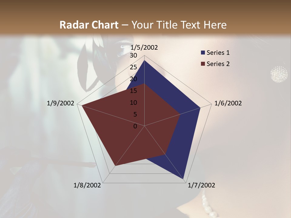 Retro Woman PowerPoint Template