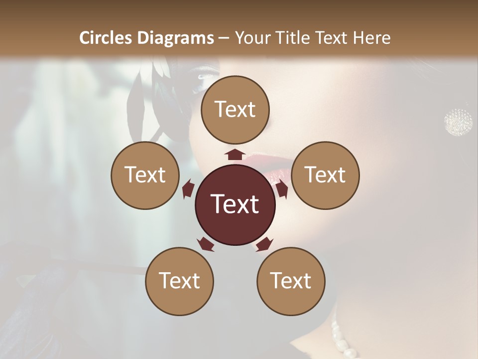 Retro Woman PowerPoint Template