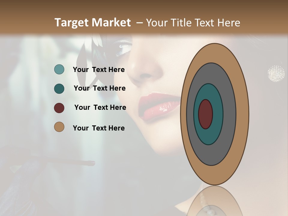 Retro Woman PowerPoint Template