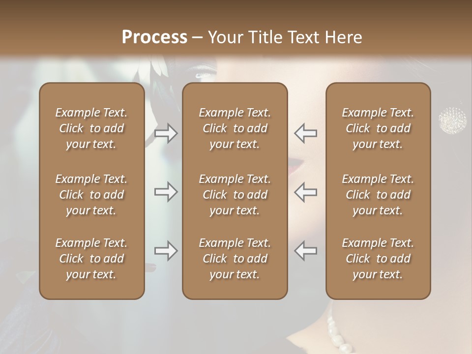 Retro Woman PowerPoint Template