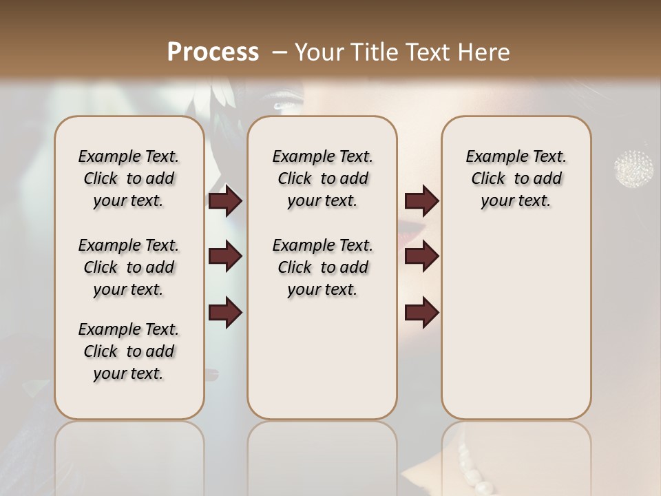Retro Woman PowerPoint Template