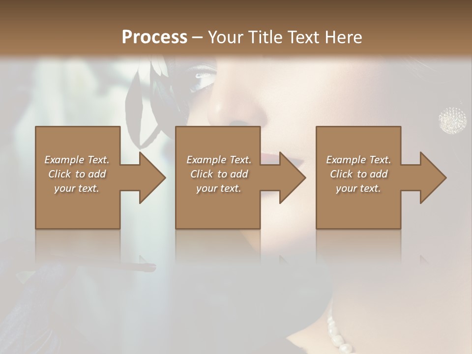 Retro Woman PowerPoint Template