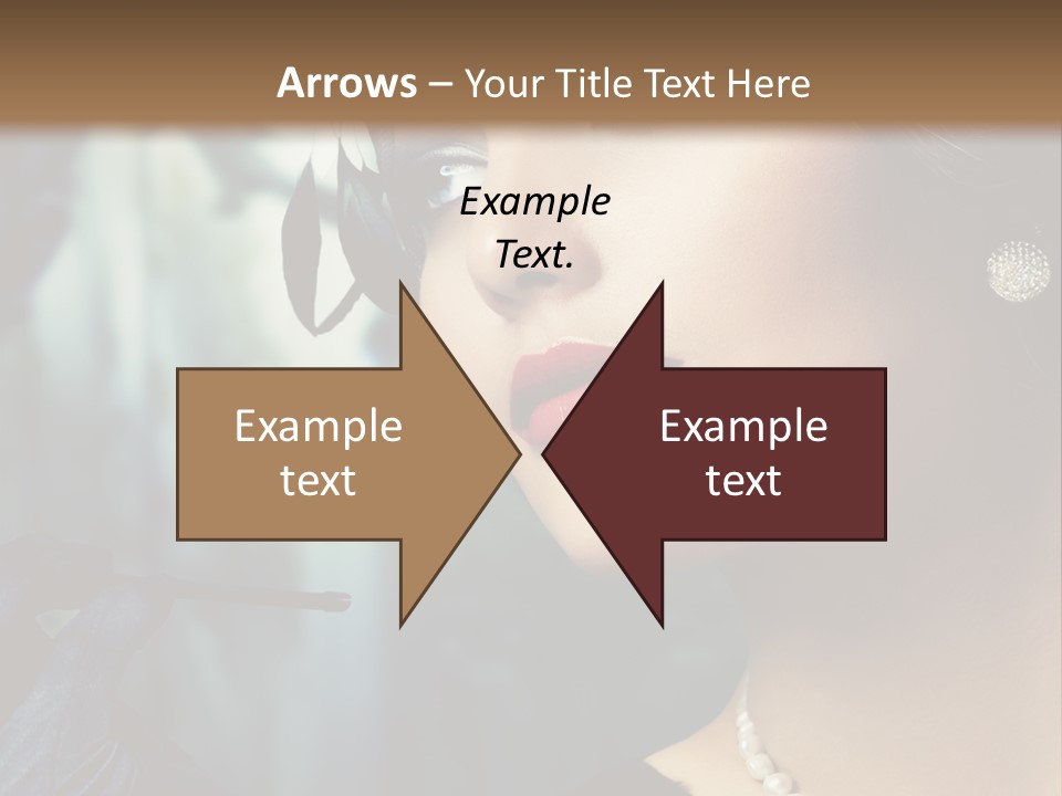 Retro Woman PowerPoint Template