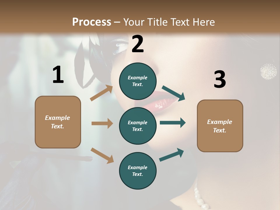 Retro Woman PowerPoint Template