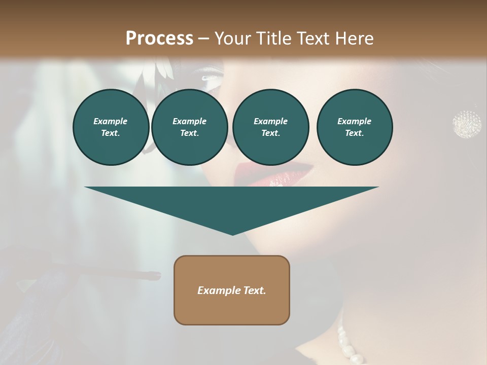 Retro Woman PowerPoint Template