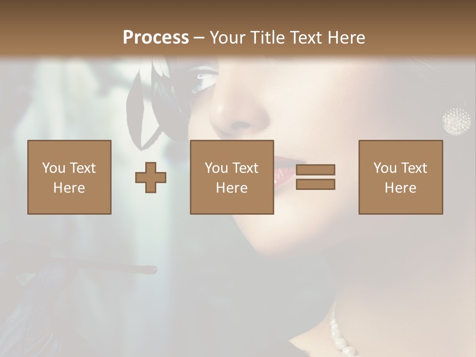 Retro Woman PowerPoint Template