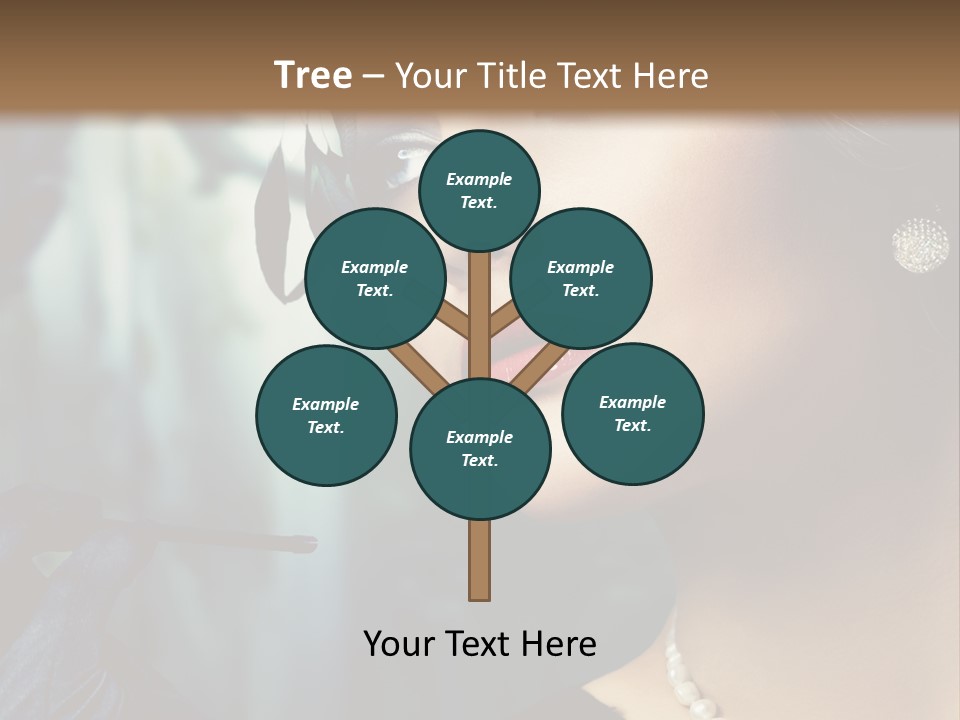 Retro Woman PowerPoint Template