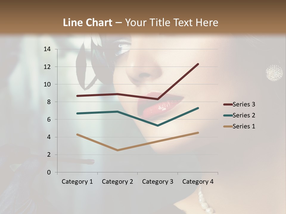 Retro Woman PowerPoint Template