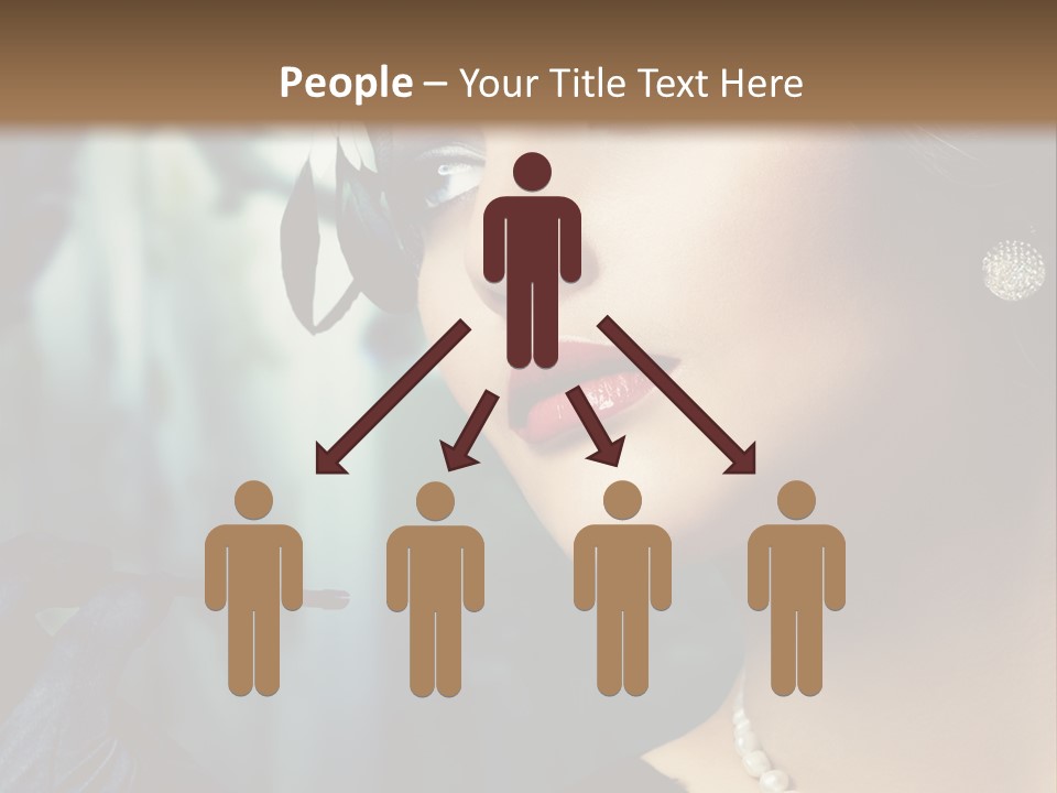 Retro Woman PowerPoint Template