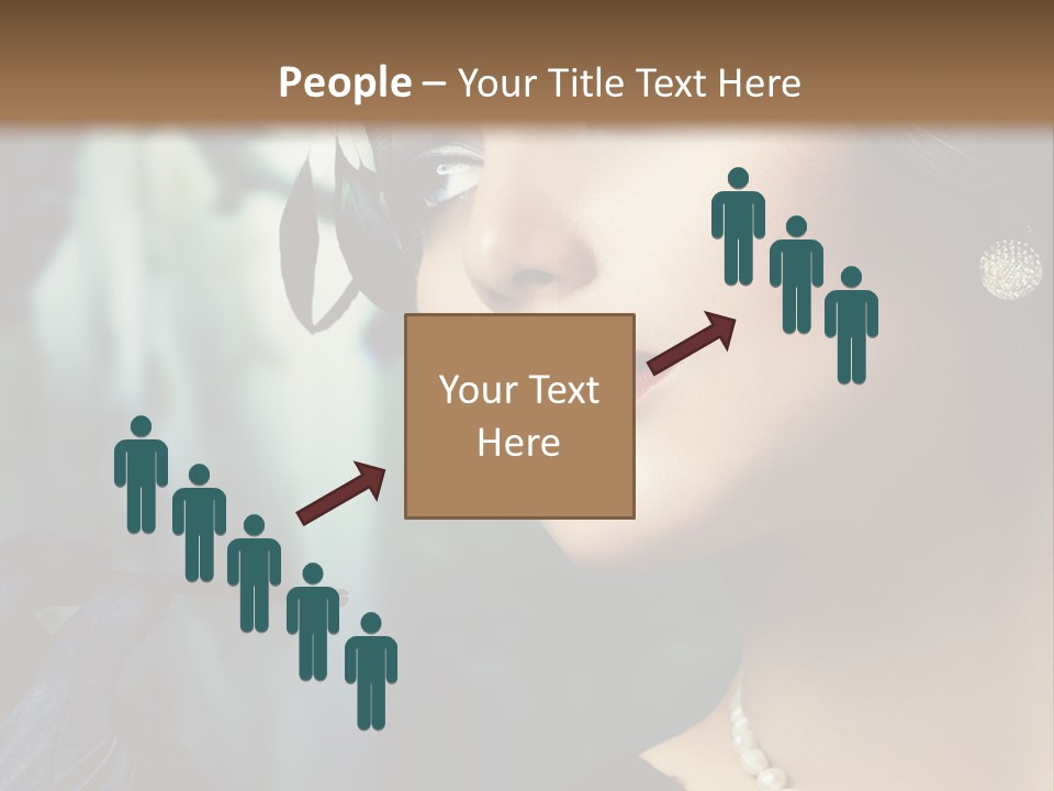 Retro Woman PowerPoint Template