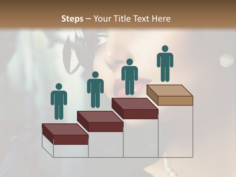 Retro Woman PowerPoint Template